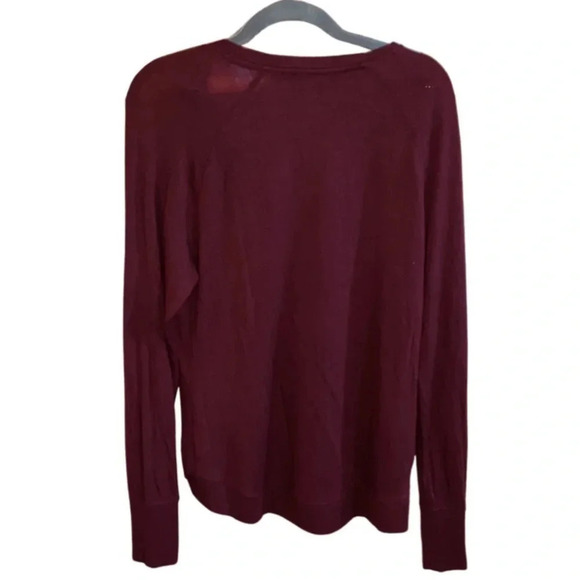 Athleta Coaster Luxe Long Sleeve Side Slit Sweater Size Small - Picture 3 of 6